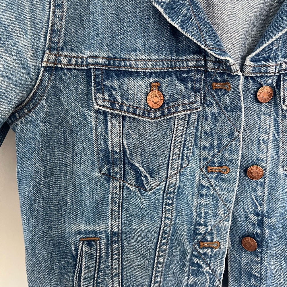 Madewell Denim Jacket Size Small - Picture 3 of 5